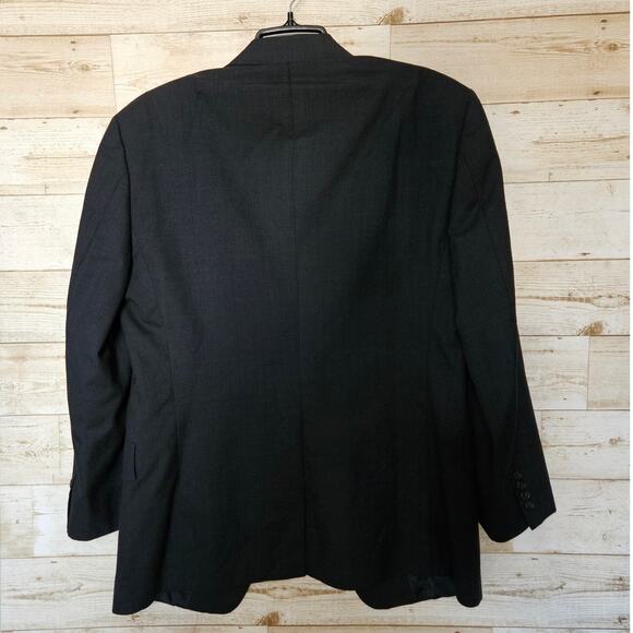 Hart Schaffner Marx Softly Tailored Blazer Dillards Wool Suit Jacket Size 41R - Picture 3 of 16